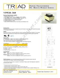 VPP28-360-B Datasheet Cover