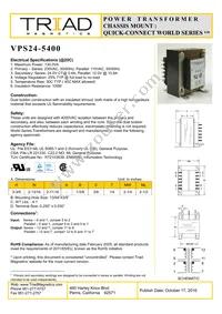 VPS24-5400-B Datasheet Cover