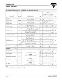 VQ3001P-E3 Datasheet Page 2