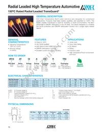 VR15AT18A650R Datasheet Cover