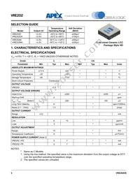 VRE202MA Datasheet Page 2