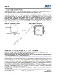 VRE204MA Datasheet Page 4