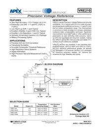 VRE210C Datasheet Cover