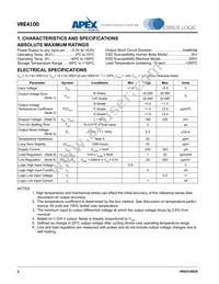 VRE4141K Datasheet Page 2