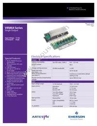VRM64-80-12-UY Datasheet Cover