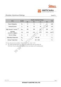 VRPG4607K Datasheet Page 3