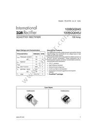 VS-100BGQ045 Datasheet Cover