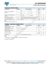 VS-10BQ040HM3/5BT Datasheet Page 2