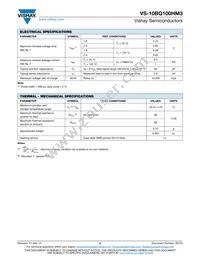 VS-10BQ100HM3/5BT Datasheet Page 2