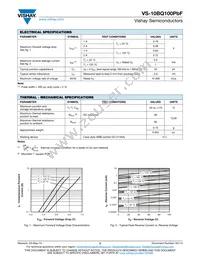VS-10BQ100PBF Datasheet Page 2