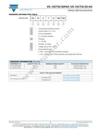 VS-10CTQ150-N3 Datasheet Page 5