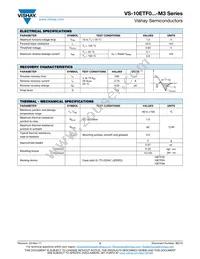 VS-10ETF06-M3 Datasheet Page 2