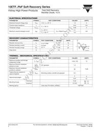 VS-10ETF06PBF Datasheet Page 2