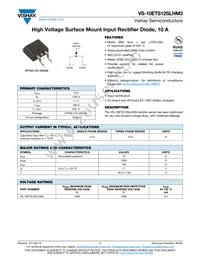 VS-10ETS12SLHM3 Datasheet Cover