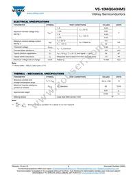 VS-10MQ040HM3/5AT Datasheet Page 2