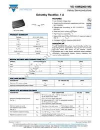VS-10MQ060-M3/5AT Datasheet Cover