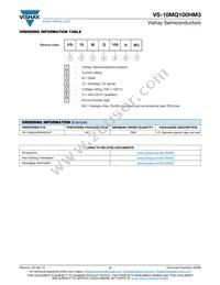 VS-10MQ100HM3/5AT Datasheet Page 4
