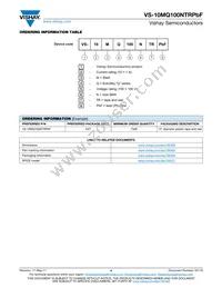 VS-10MQ100NPBF Datasheet Page 4