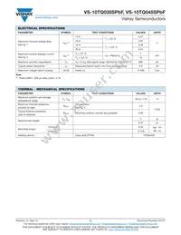 VS-10TQ035SPBF Datasheet Page 2