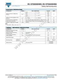 VS-10TQ045STRLHM3 Datasheet Page 2