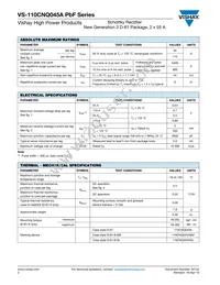VS-110CNQ045ASMPBF Datasheet Page 2