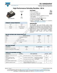 VS-120NQ045PBF Datasheet Cover