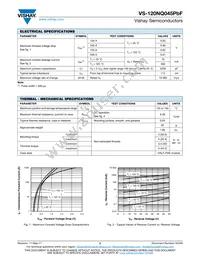 VS-120NQ045PBF Datasheet Page 2