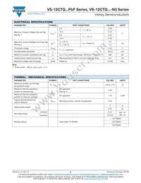 VS-12CTQ035-N3 Datasheet Page 2