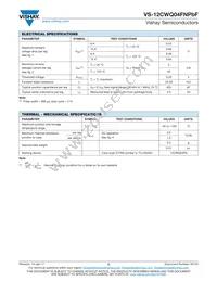 VS-12CWQ04FNTRPBF Datasheet Page 2