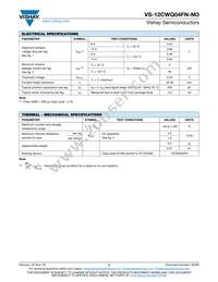 VS-12CWQ04FNTRR-M3 Datasheet Page 2