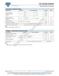 VS-12CWQ10FNTRLPBF Datasheet Page 2