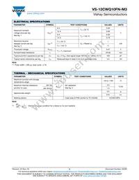 VS-12CWQ10FNTRR-M3 Datasheet Page 2