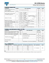 VS-12FR60M Datasheet Page 2
