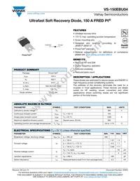VS-150EBU04 Datasheet Cover