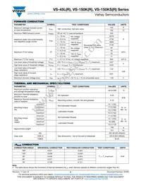 VS-150K40AM Datasheet Page 2