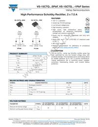 VS-15CTQ045-1PBF Datasheet Cover