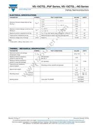 VS-15CTQ045-N3 Datasheet Page 2