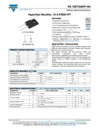 VS-15ETX06FP-N3 Datasheet Cover