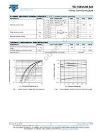 VS-15EVU06-M3/I Datasheet Page 2