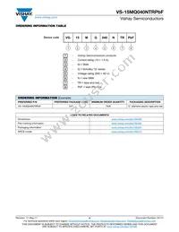 VS-15MQ040NPBF Datasheet Page 4