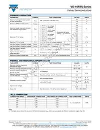 VS-16FR80M Datasheet Page 2