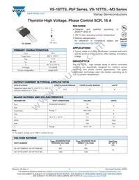 VS-16TTS12PBF Datasheet Cover