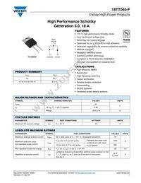 VS-18TT045-F Datasheet Cover