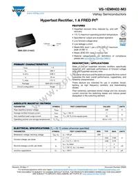 VS-1EMH02-M3/5AT Datasheet Cover