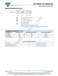 VS-1N5820TR Datasheet Page 4