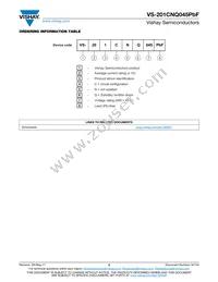 VS-201CNQ045PBF Datasheet Page 5