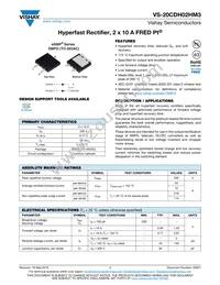 VS-20CDH02HM3/I Datasheet Cover