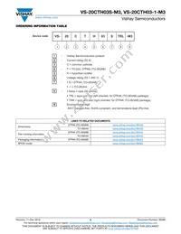 VS-20CTH03S-M3 Datasheet Page 5