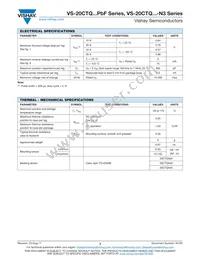 VS-20CTQ045-N3 Datasheet Page 2