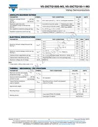 VS-20CTQ150STRR-M3 Datasheet Page 2